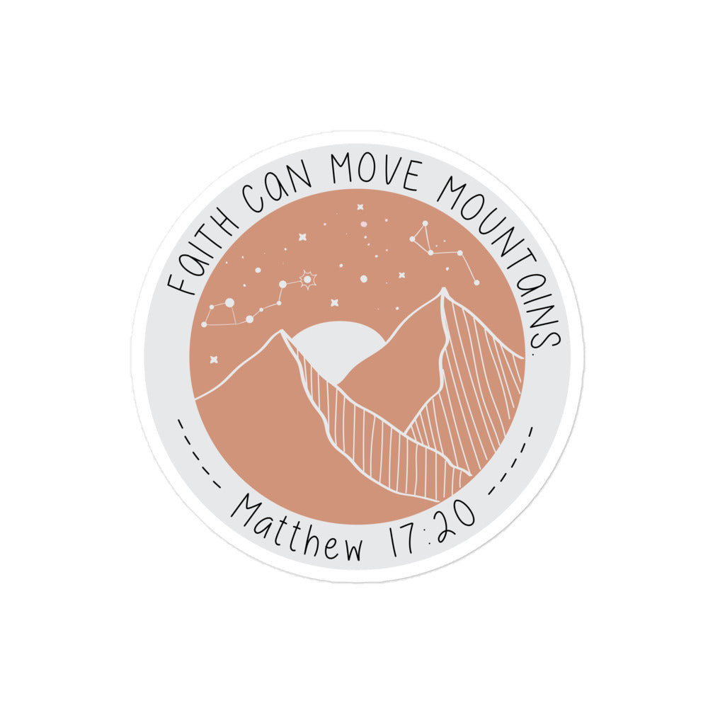 Matthew 17:20 (Sticker)