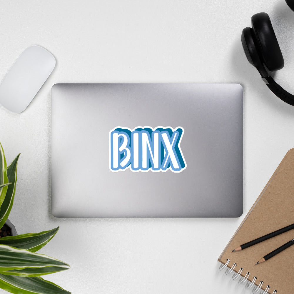 Binx - Sticker (BLUE)