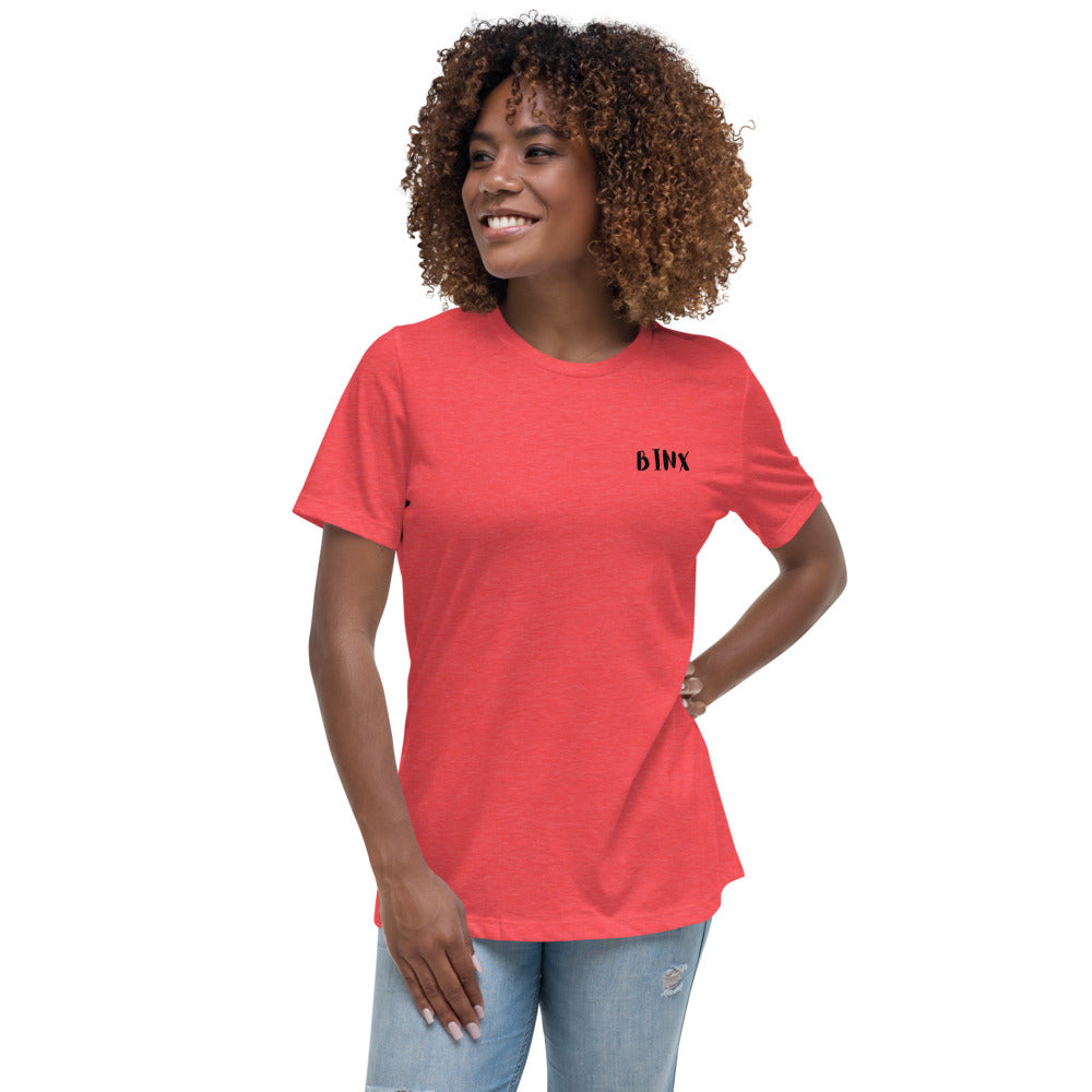 Binx - Relaxed T-Shirt (Heather Red)
